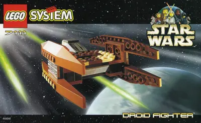 LEGO Star Wars 7111 Droid Fighter set