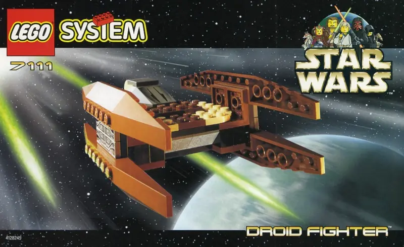 LEGO Star Wars 7111 Droid Fighter set