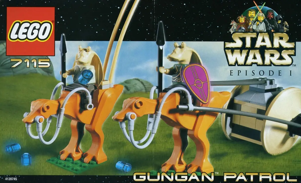 LEGO Star Wars 7115 Gungan Patrol set