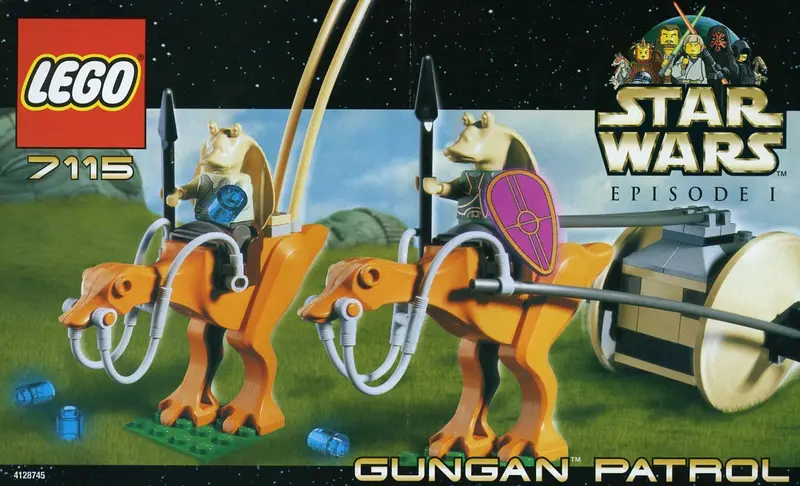 LEGO Star Wars 7115 Gungan Patrol set