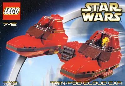 LEGO Star Wars 7119 Twin-Pod Cloud Car set