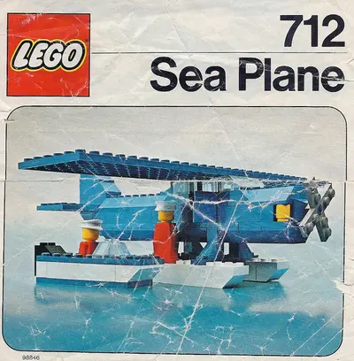 LEGO LEGOLAND 712 Sea Plane set