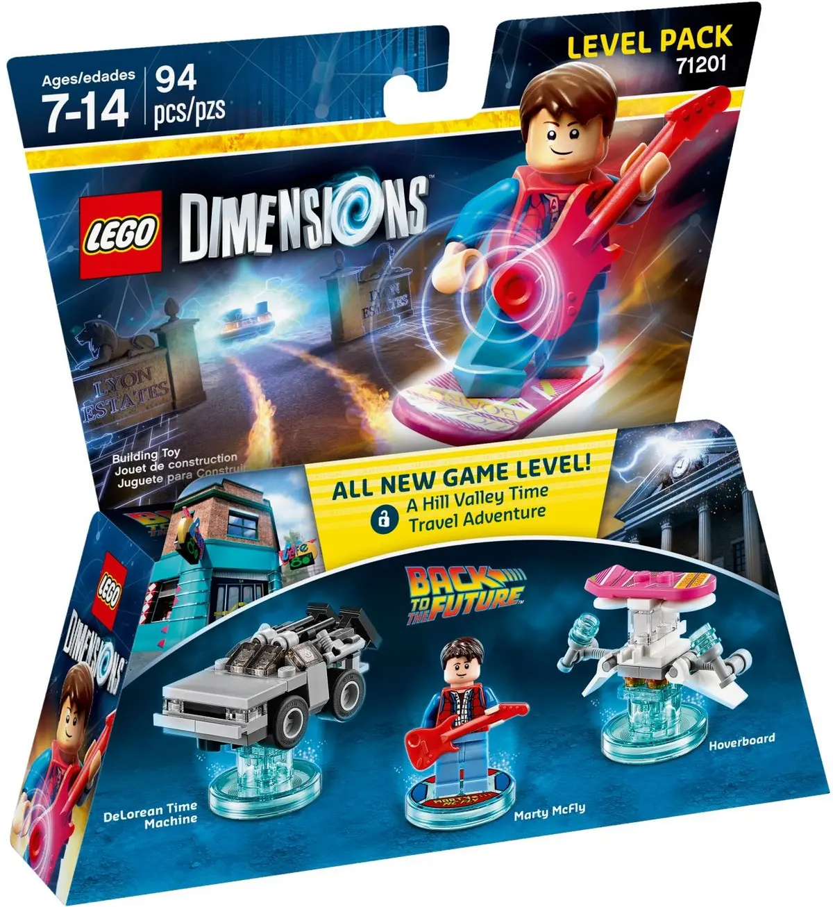 LEGO Dimensions 71201 Back to the Future Level Pack set, image 2