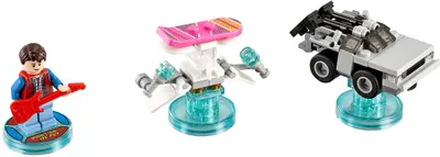 LEGO Dimensions 71201 Back to the Future Level Pack set