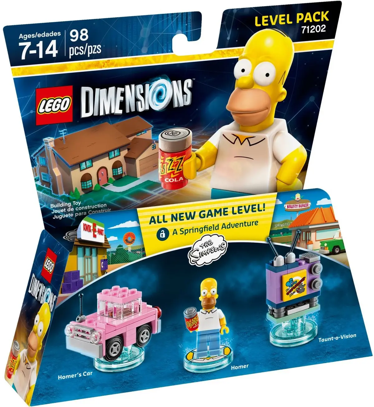 LEGO Dimensions 71202 The Simpsons Level Pack set, image 2