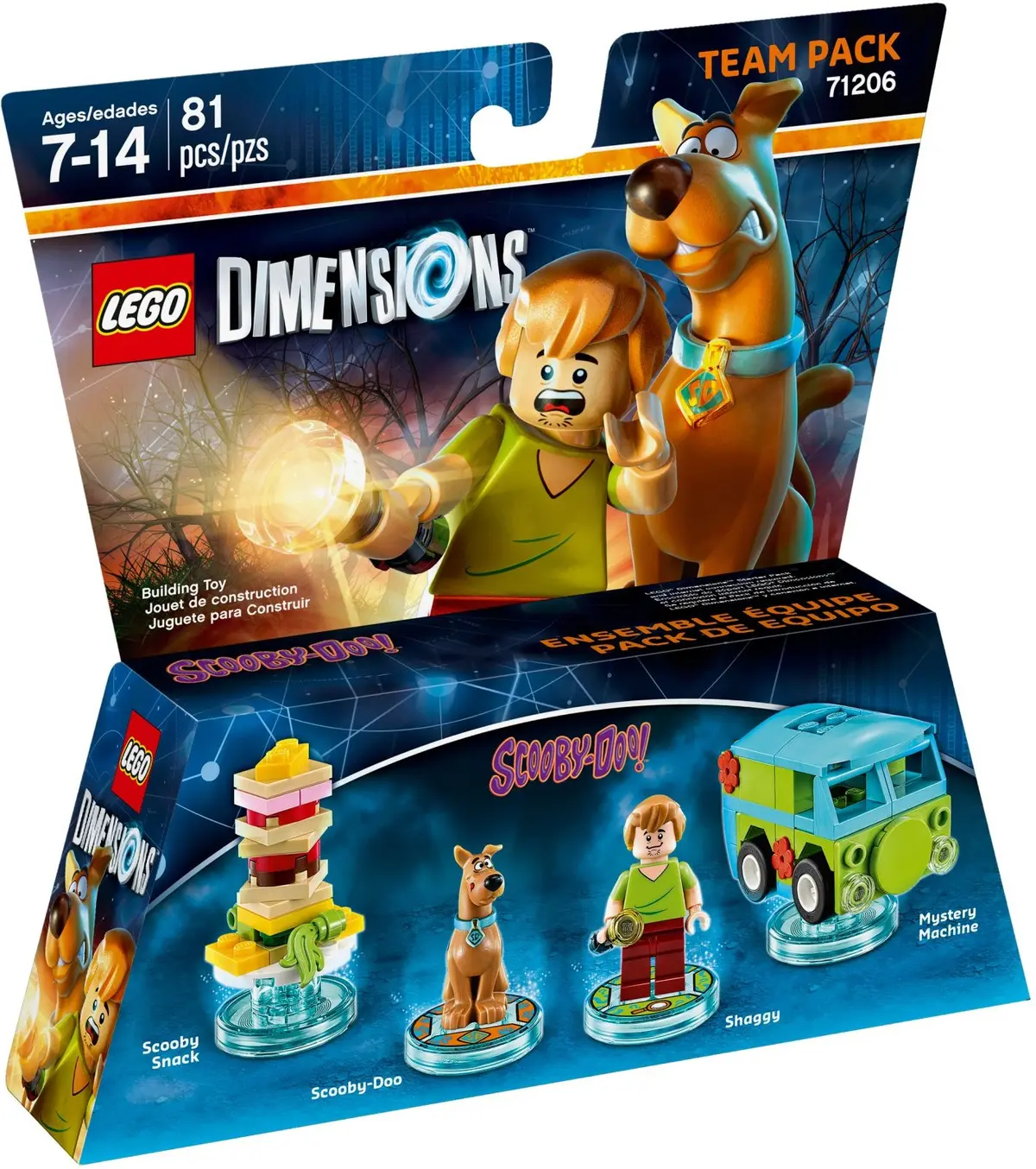 LEGO Dimensions 71206 Scooby-Doo! Team Pack set, image 2