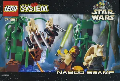 LEGO Star Wars 7121 Naboo Swamp set