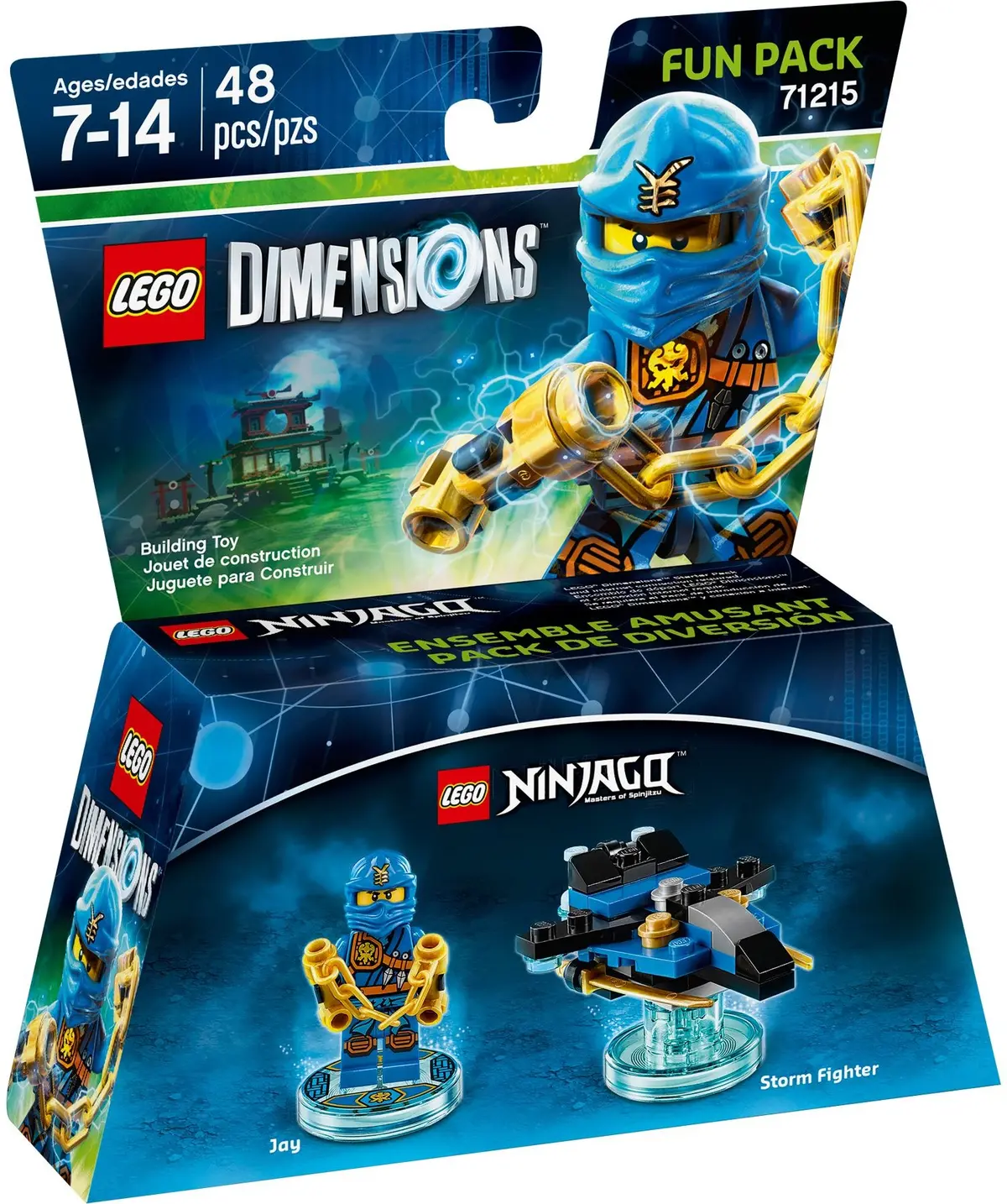 LEGO Dimensions 71215 Jay Fun Pack set, image 2
