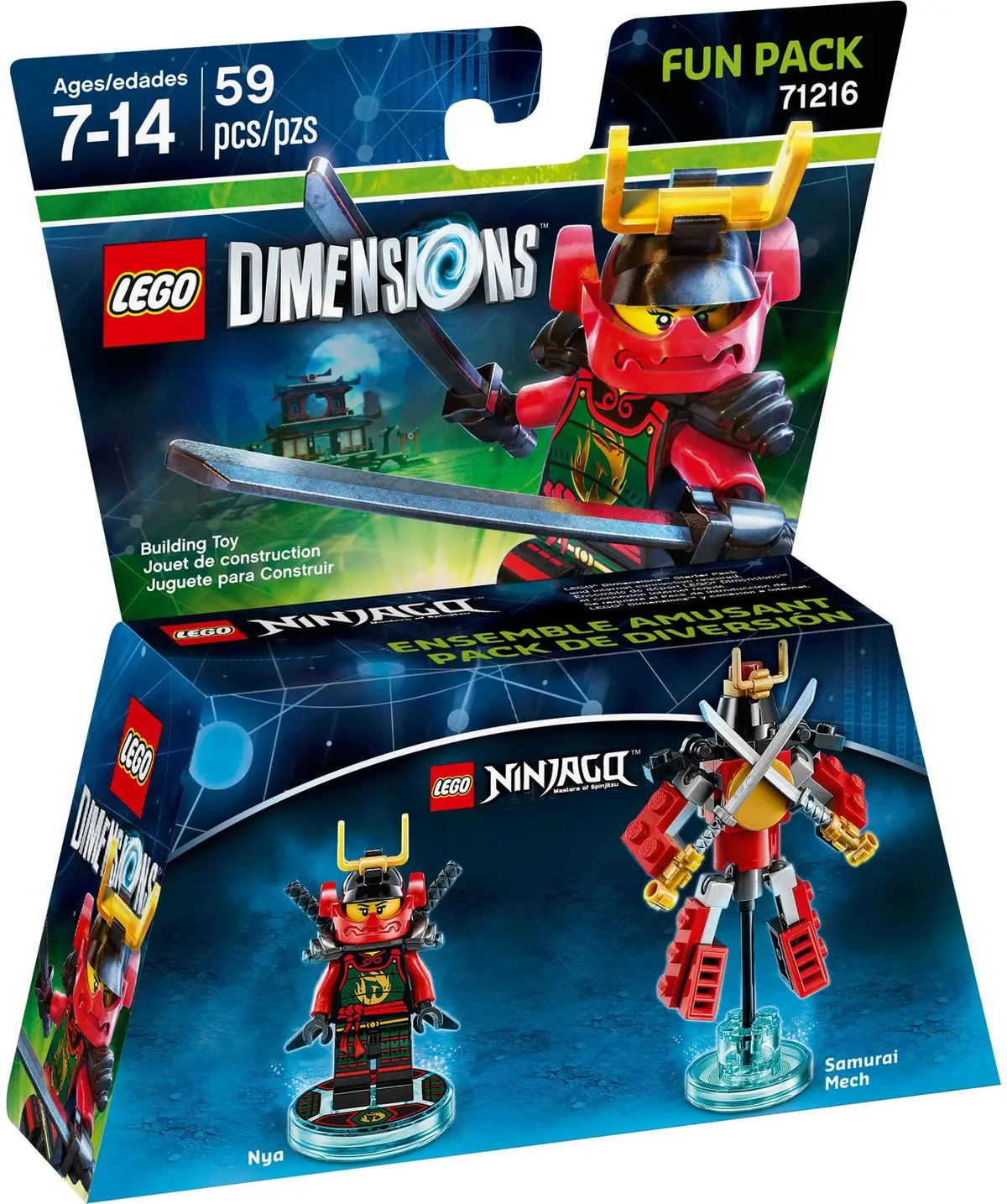 LEGO Dimensions 71216 Nya Fun Pack set, image 2
