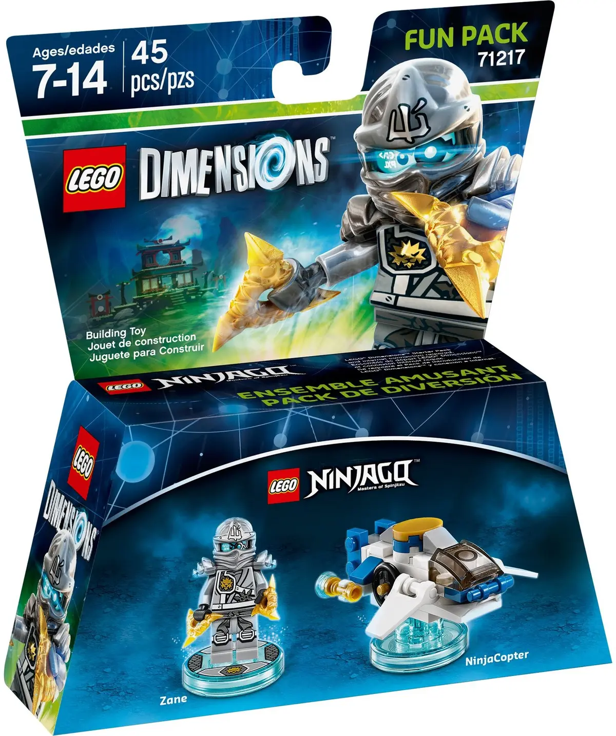 LEGO Dimensions 71217 Zane Fun Pack set, image 2