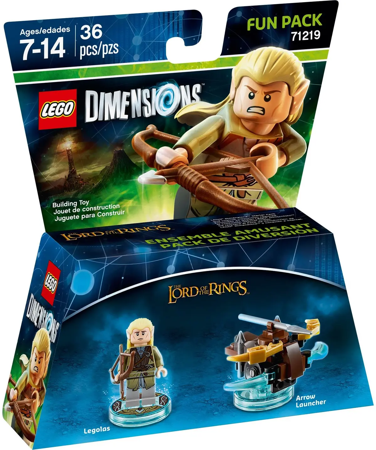 LEGO Dimensions 71219 Legolas Fun Pack set, image 2