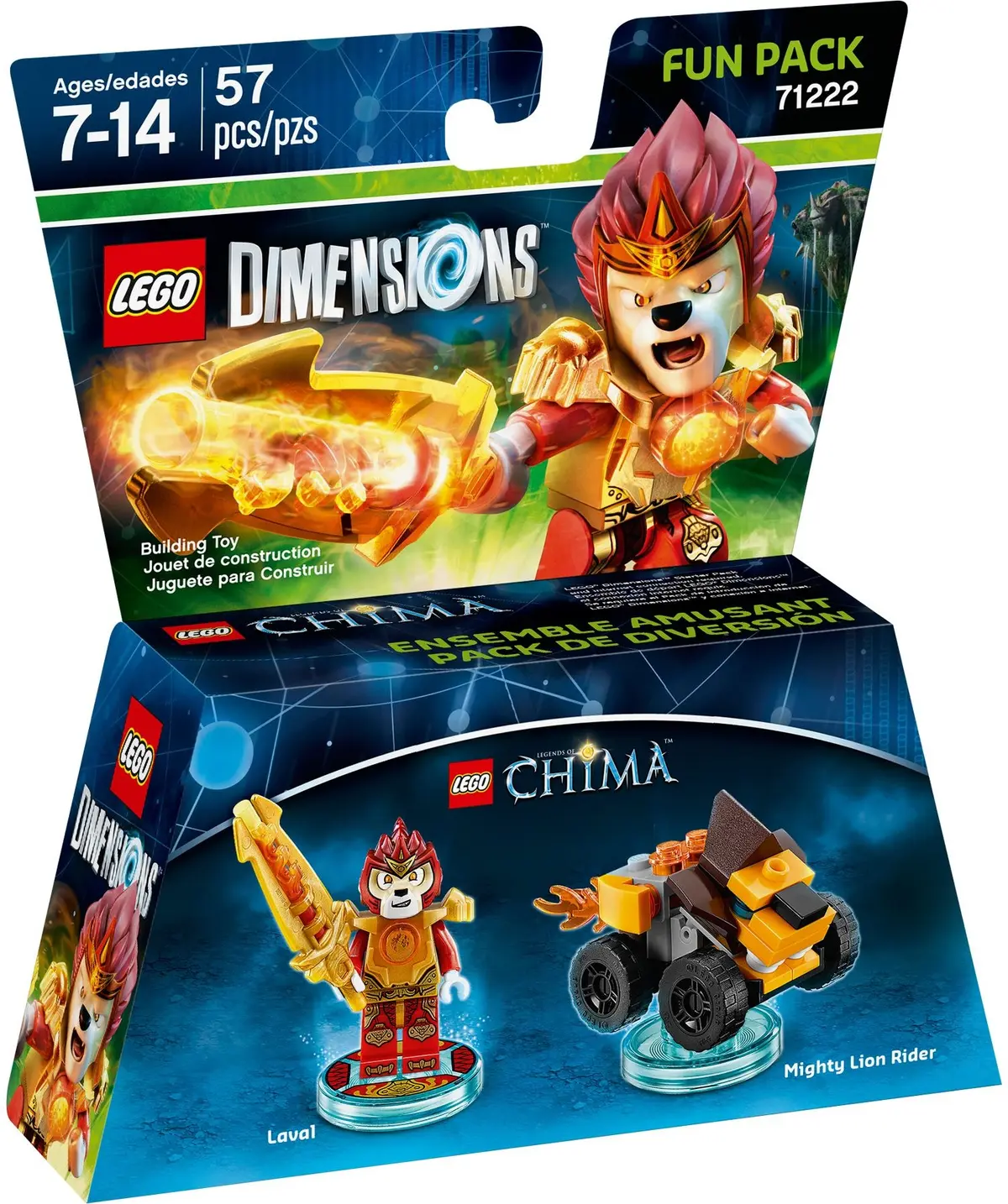 LEGO Dimensions 71222 Laval Fun Pack set, image 2