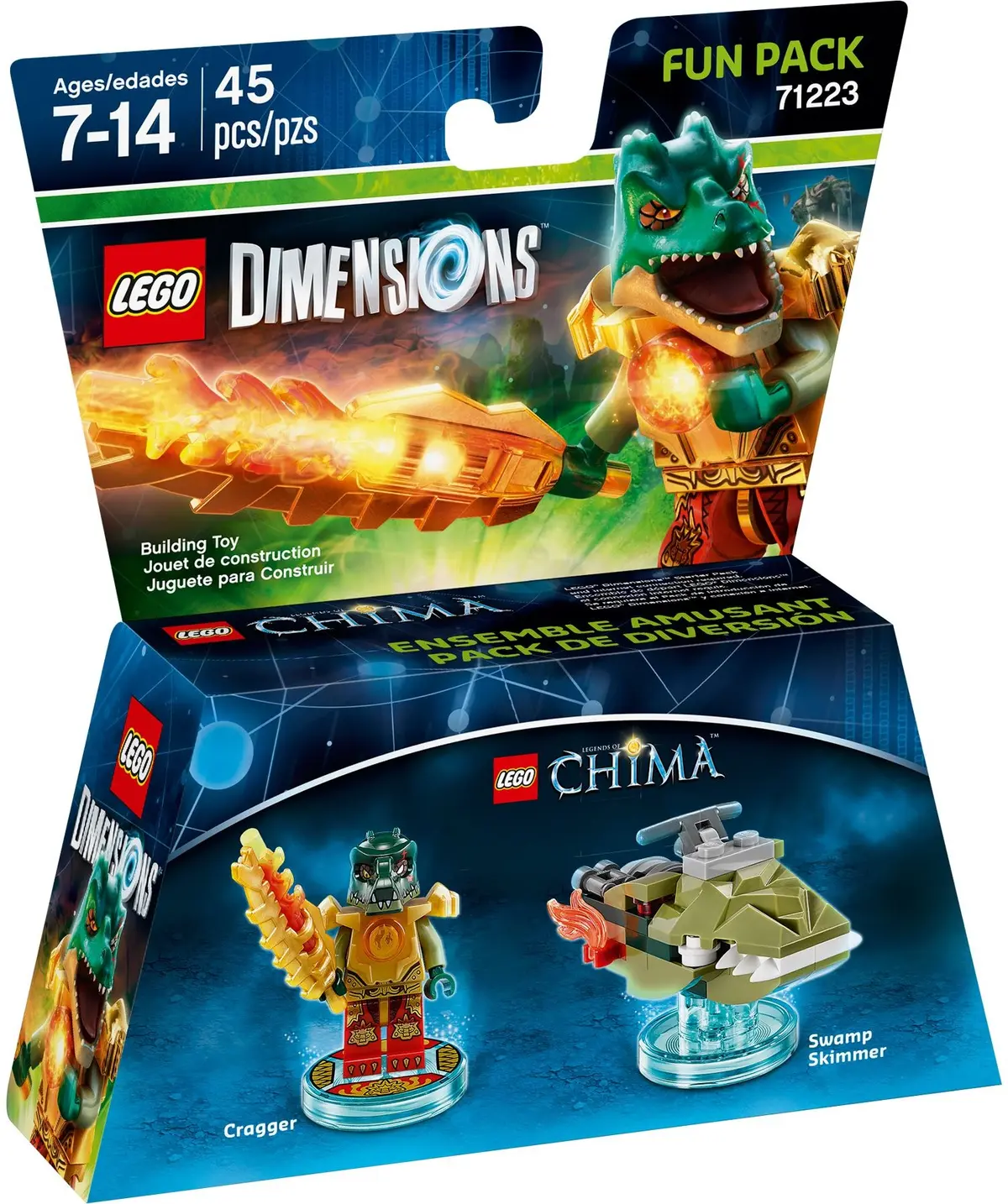 LEGO Dimensions 71223 Cragger Fun Pack set, image 2