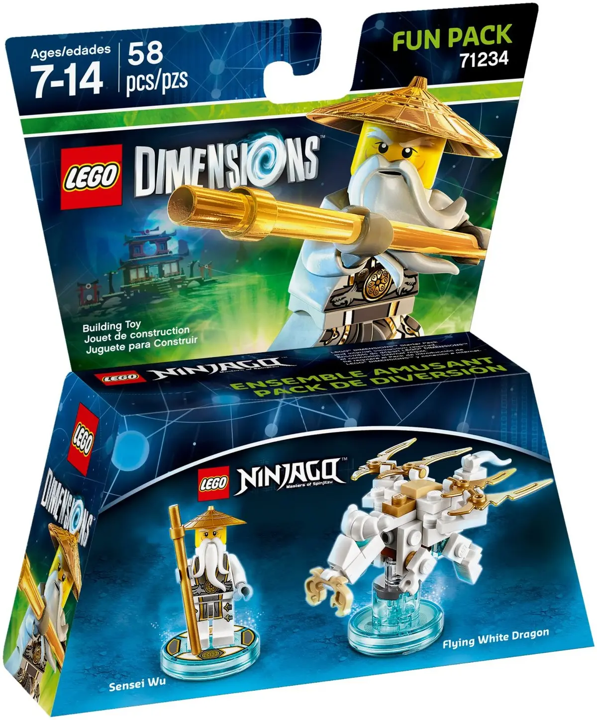 LEGO Dimensions 71234 Sensei Wu Fun Pack set, image 2