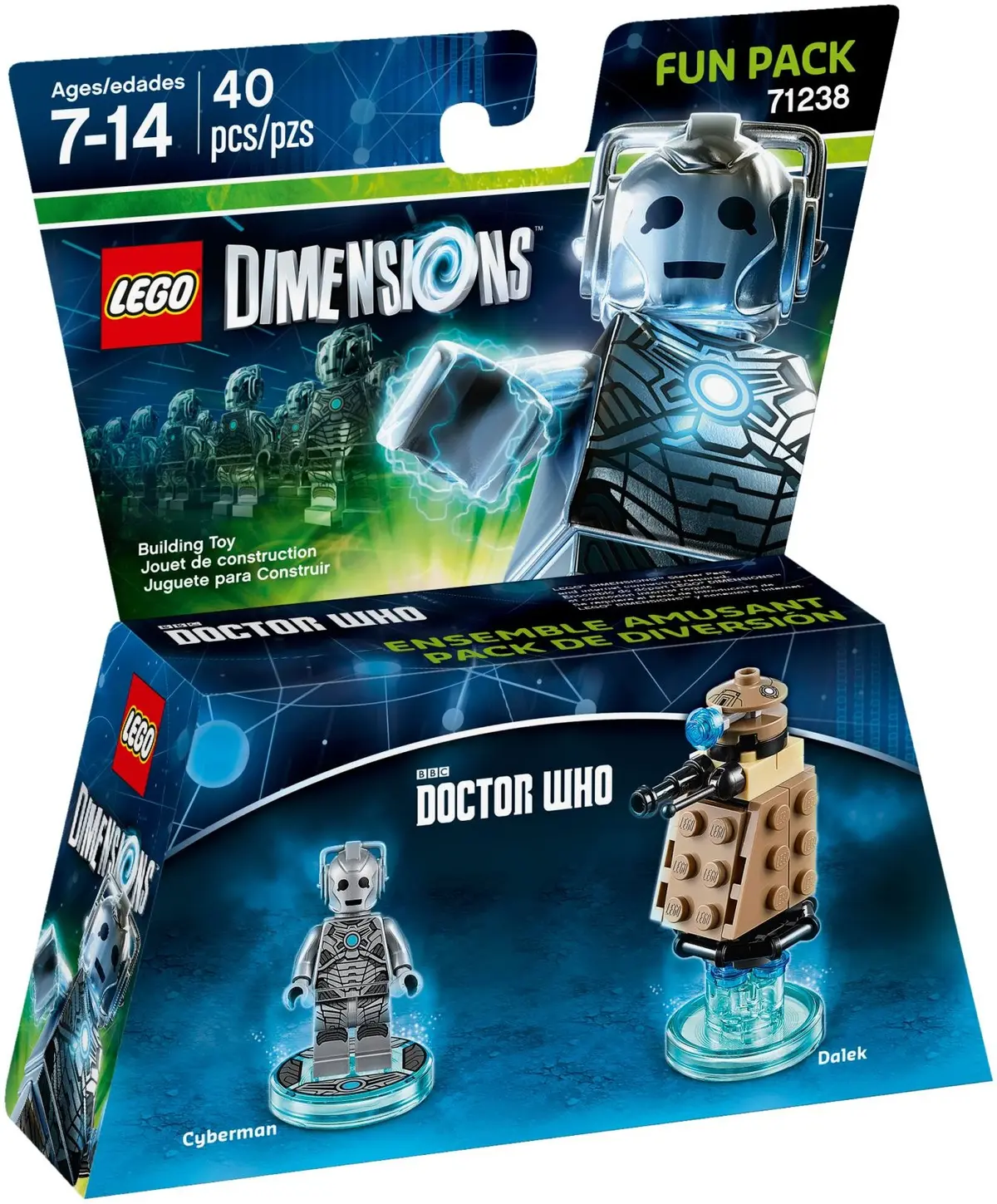 LEGO Dimensions 71238 Cyberman Fun Pack set, image 2