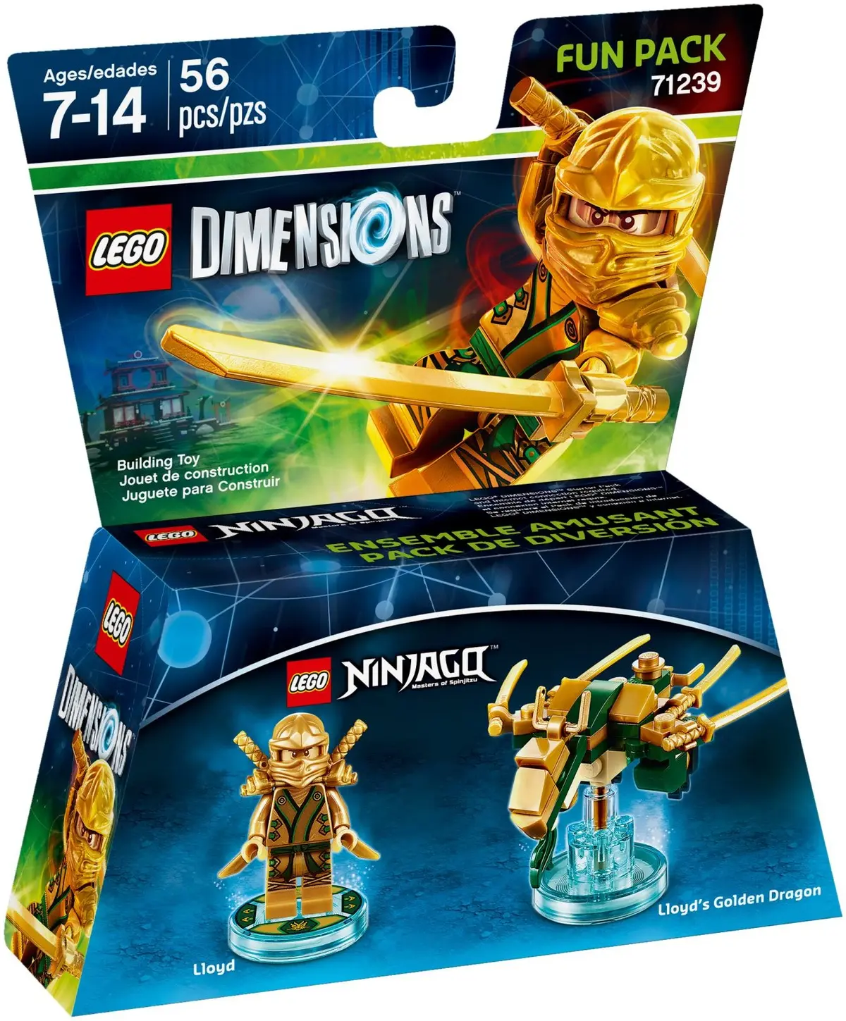 LEGO Dimensions 71239 Lloyd Fun Pack set, image 2