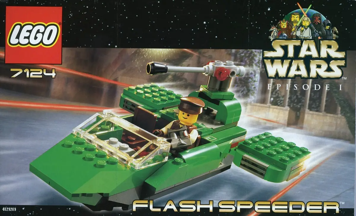 LEGO Star Wars 7124 Flash Speeder set