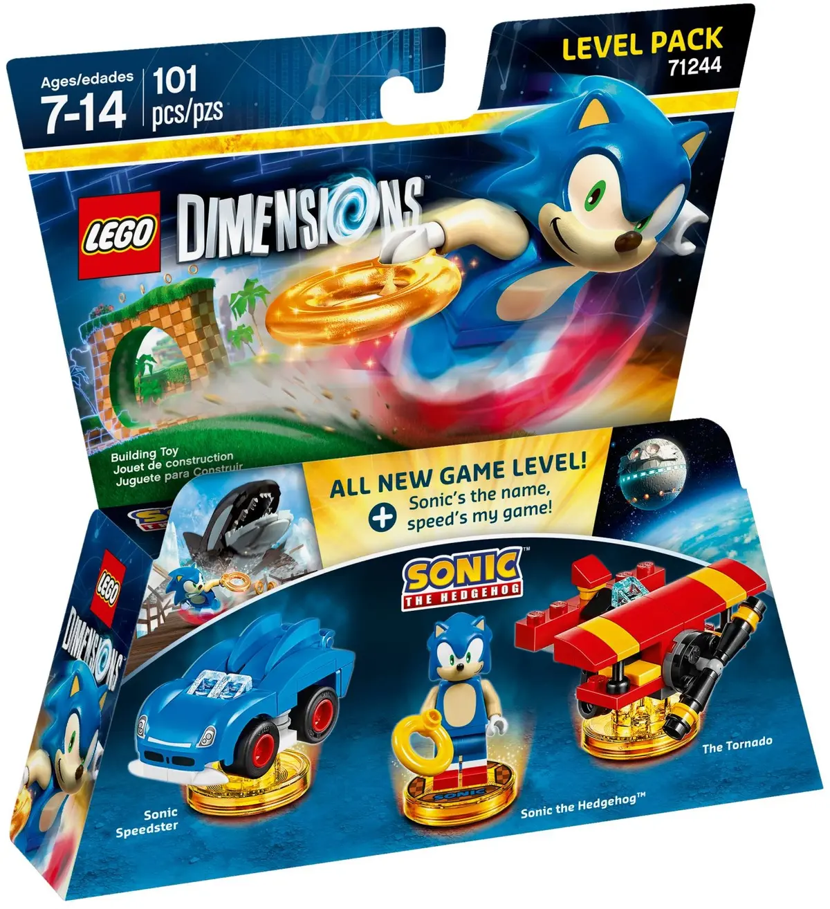 LEGO Dimensions 71244 Sonic the Hedgehog Level Pack set, image 2