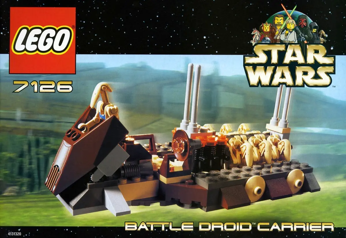 LEGO Star Wars 7126 Battle Droid Carrier set
