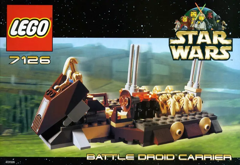 LEGO Star Wars 7126 Battle Droid Carrier set