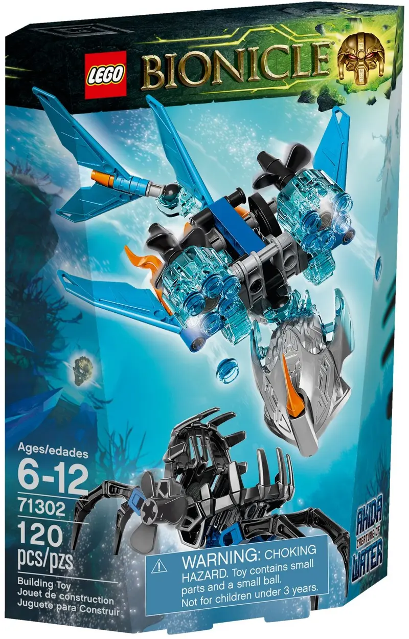 LEGO Bionicle 71302 Akida - Creature of Water set, image 2