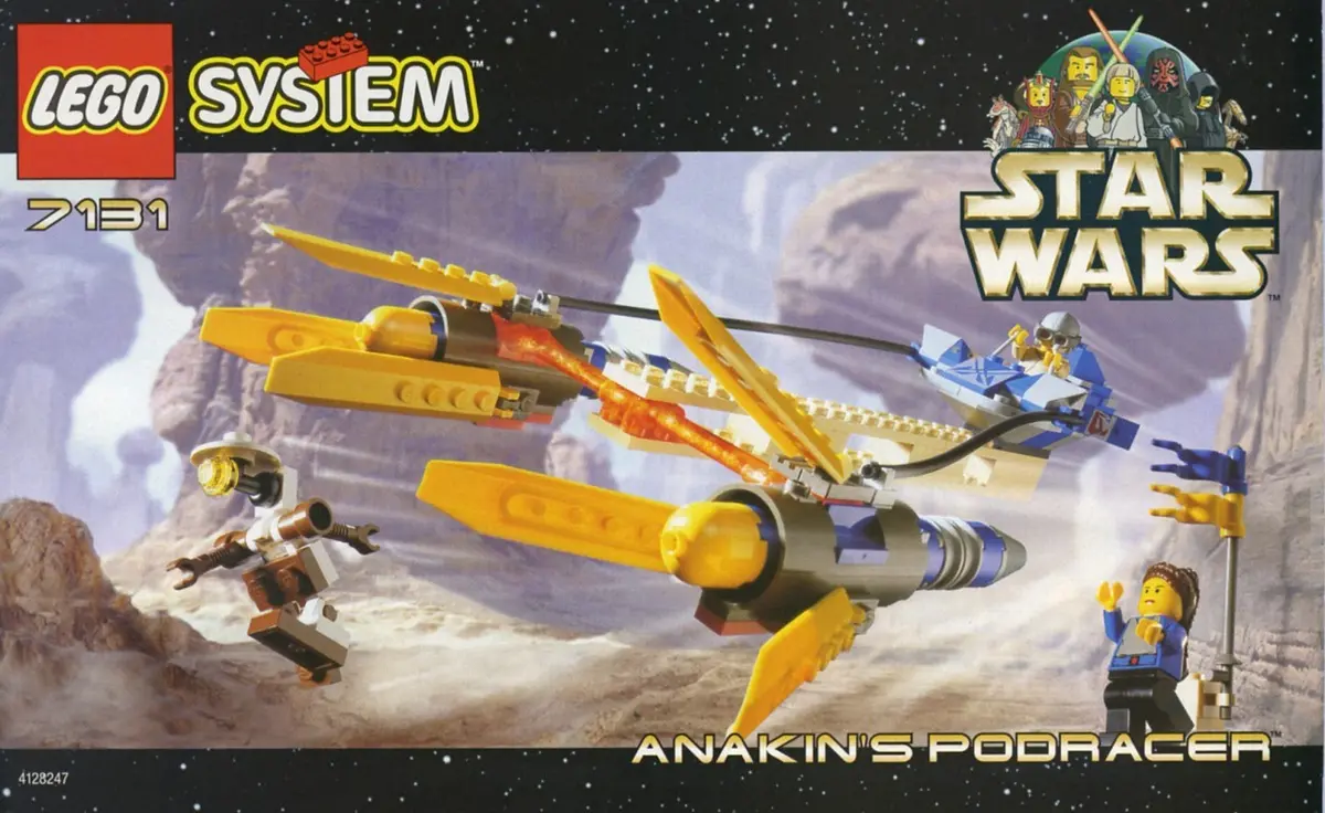 LEGO Star Wars 7131 Anakin's Podracer set