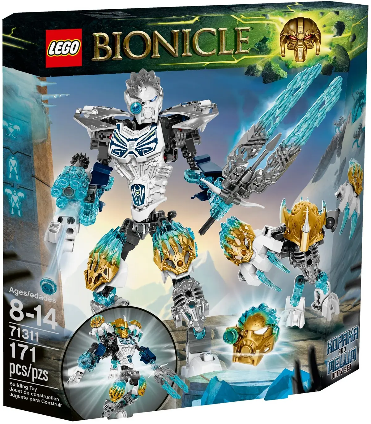 LEGO Bionicle 71311 Kopaka and Melum - Unity set set, image 2