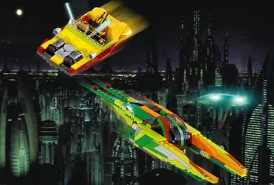 LEGO Star Wars 7133 Bounty Hunter Pursuit set, image 4