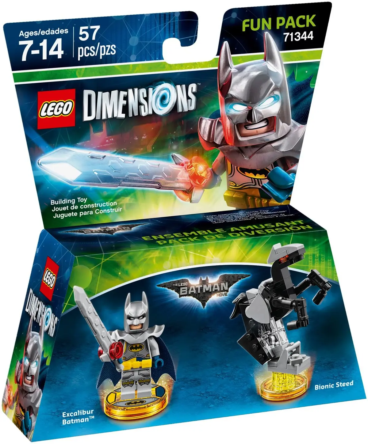 LEGO Dimensions 71344 Excalibur Batman Fun Pack set, image 2