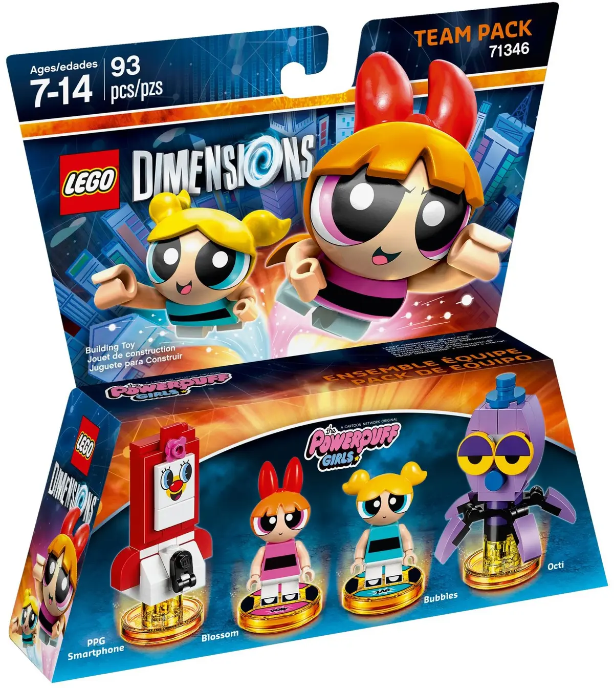 LEGO Dimensions 71346 The Powerpuff Girls Team Pack set, image 2