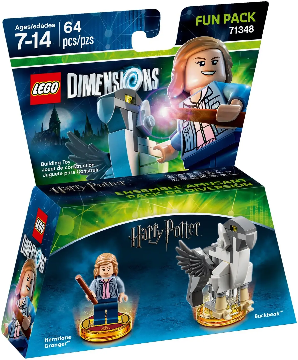 LEGO Dimensions 71348 Hermione Granger Fun Pack set, image 2