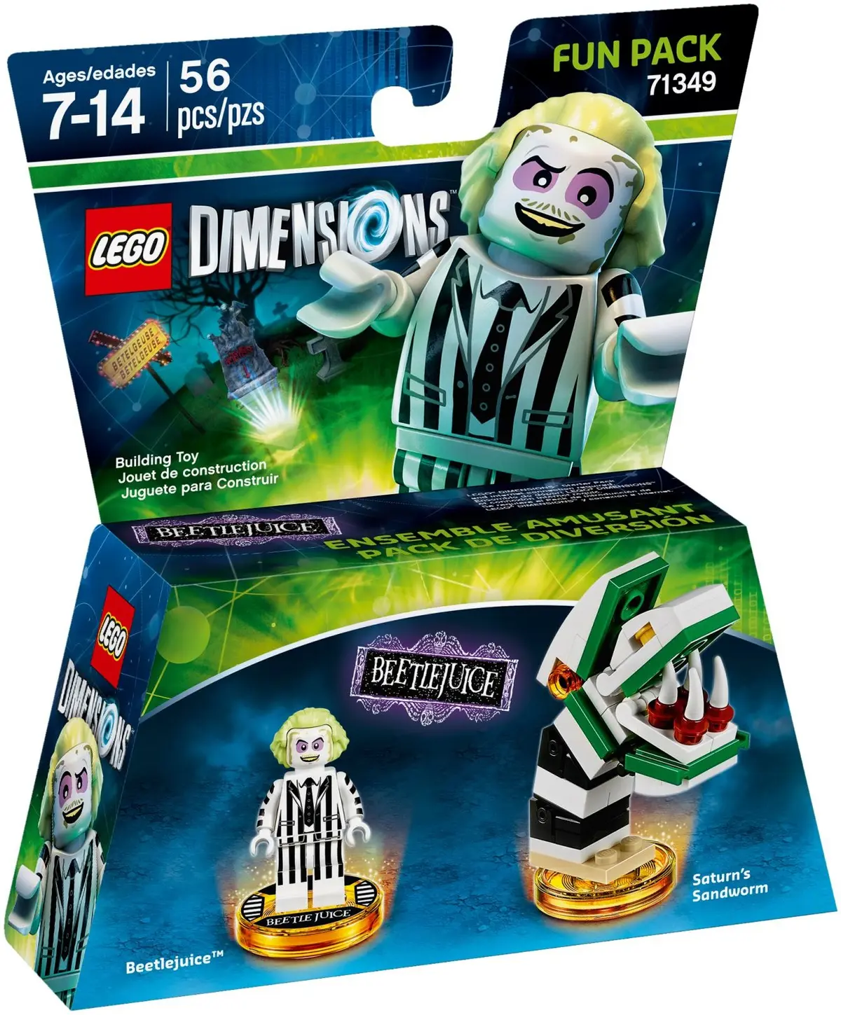 LEGO Dimensions 71349 Beetlejuice Fun Pack set, image 2