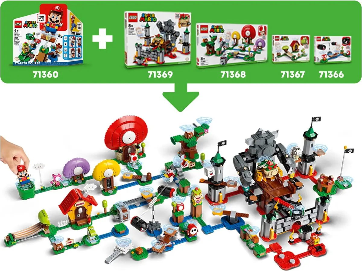 LEGO Super Mario 71362 Guarded Fortress set, image 5