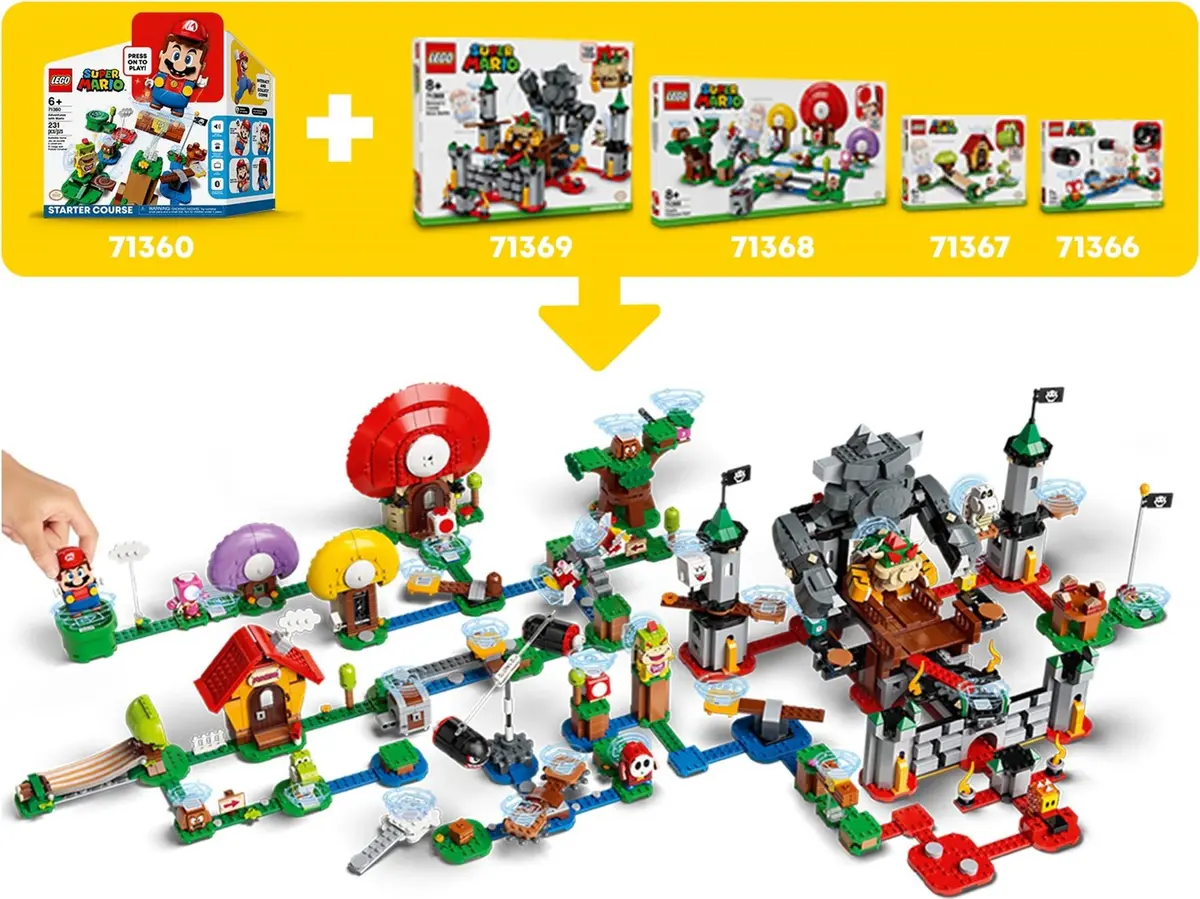 LEGO Super Mario 71364 Whomp's Lava Trouble set, image 5