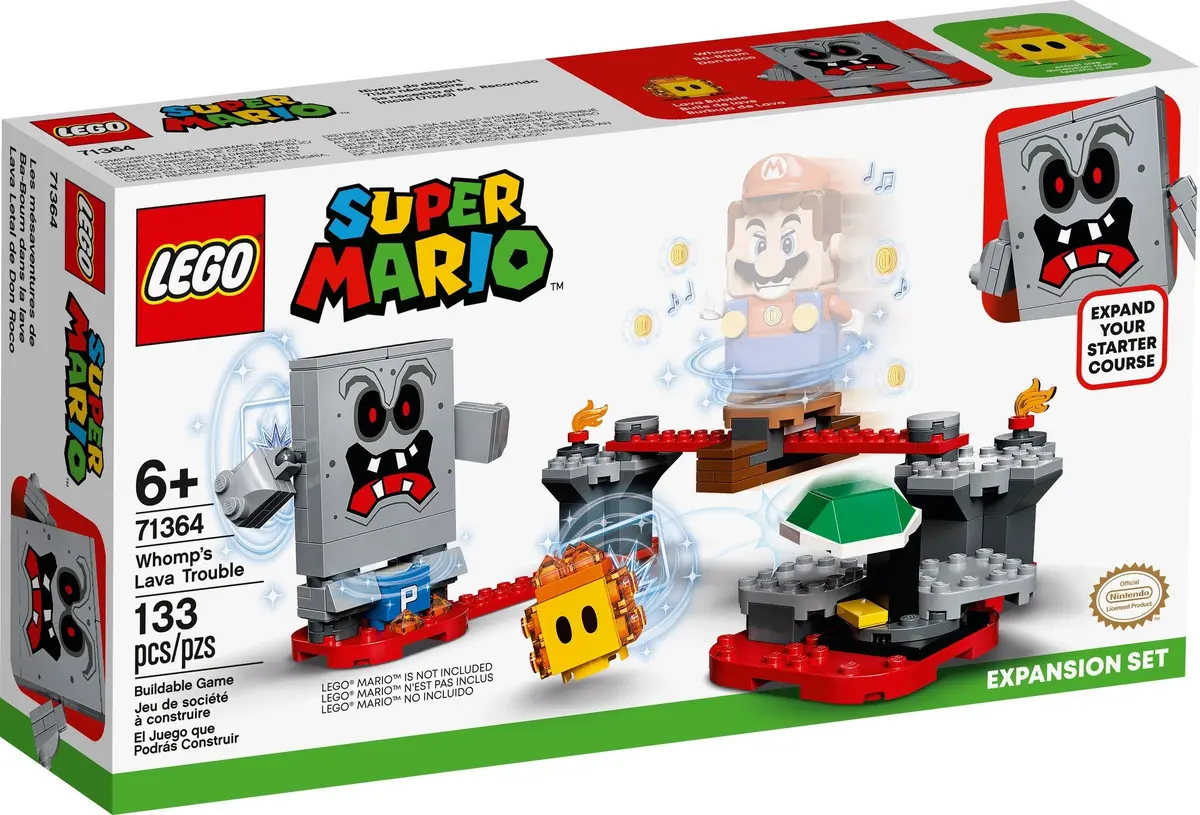 LEGO Super Mario 71364 Whomp's Lava Trouble set, image 2