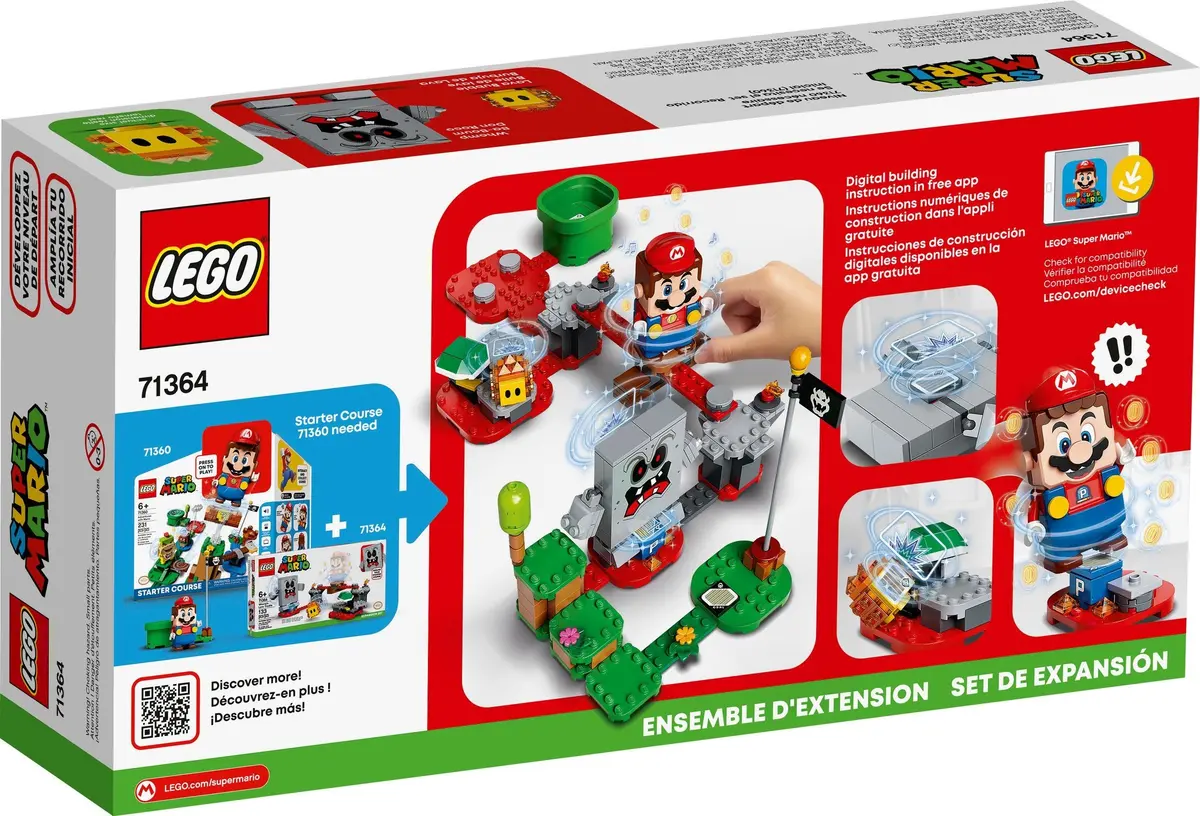 LEGO Super Mario 71364 Whomp's Lava Trouble set, image 6