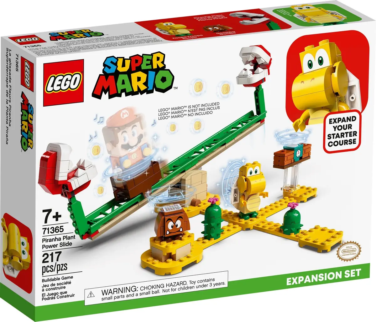 LEGO Super Mario 71365 Piranha Plant Power Slide set, image 2