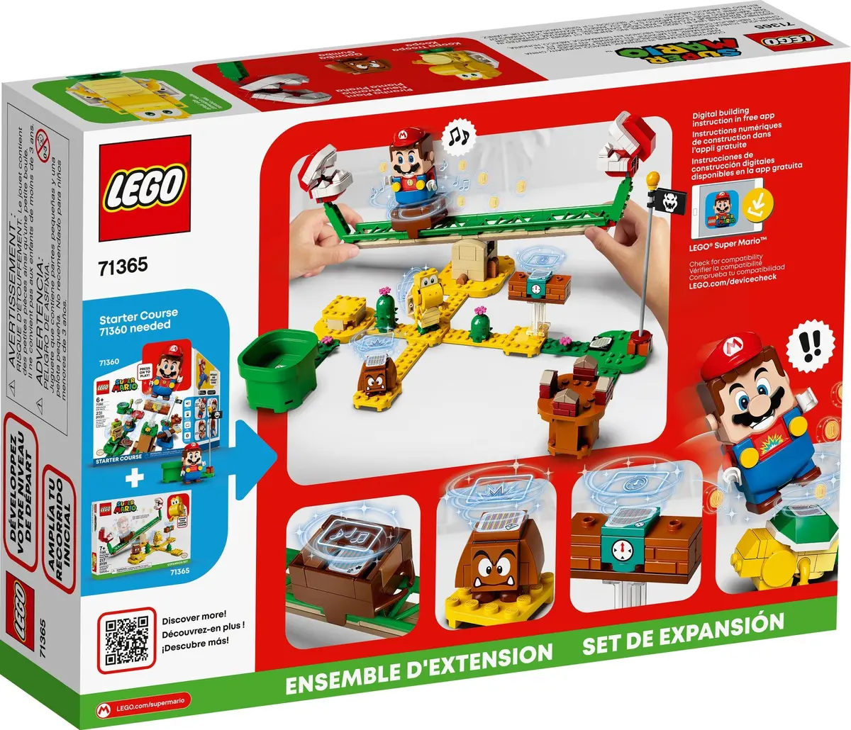LEGO Super Mario 71365 Piranha Plant Power Slide set, image 5