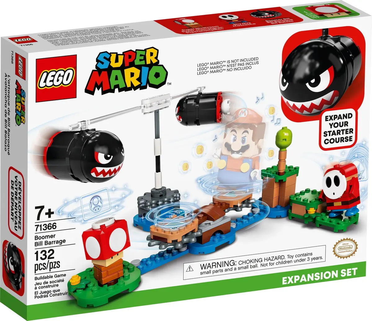 LEGO Super Mario 71366 Boomer Bill Barrage set, image 2