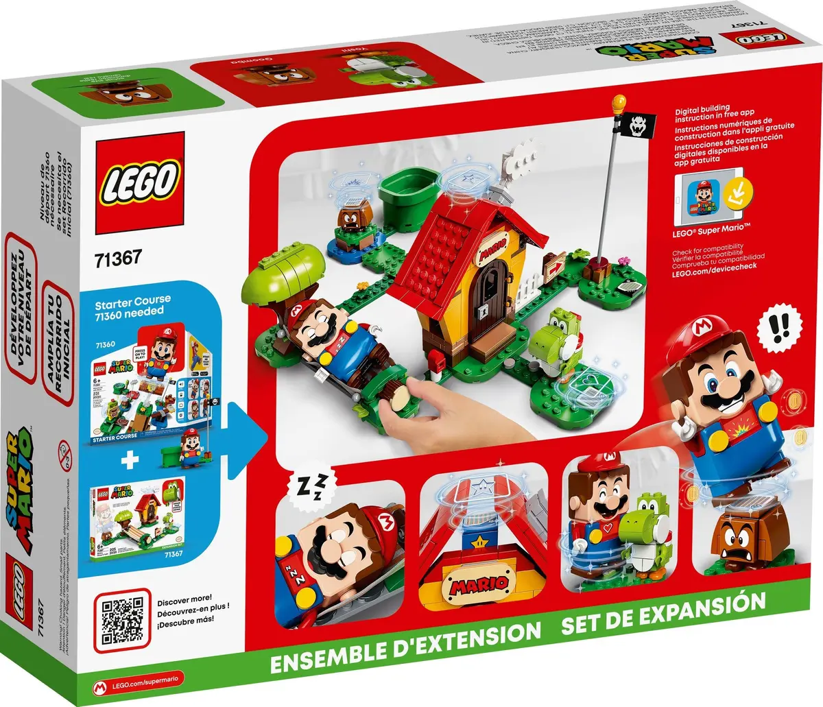 LEGO Super Mario 71367 Mario's House & Yoshi set, image 7