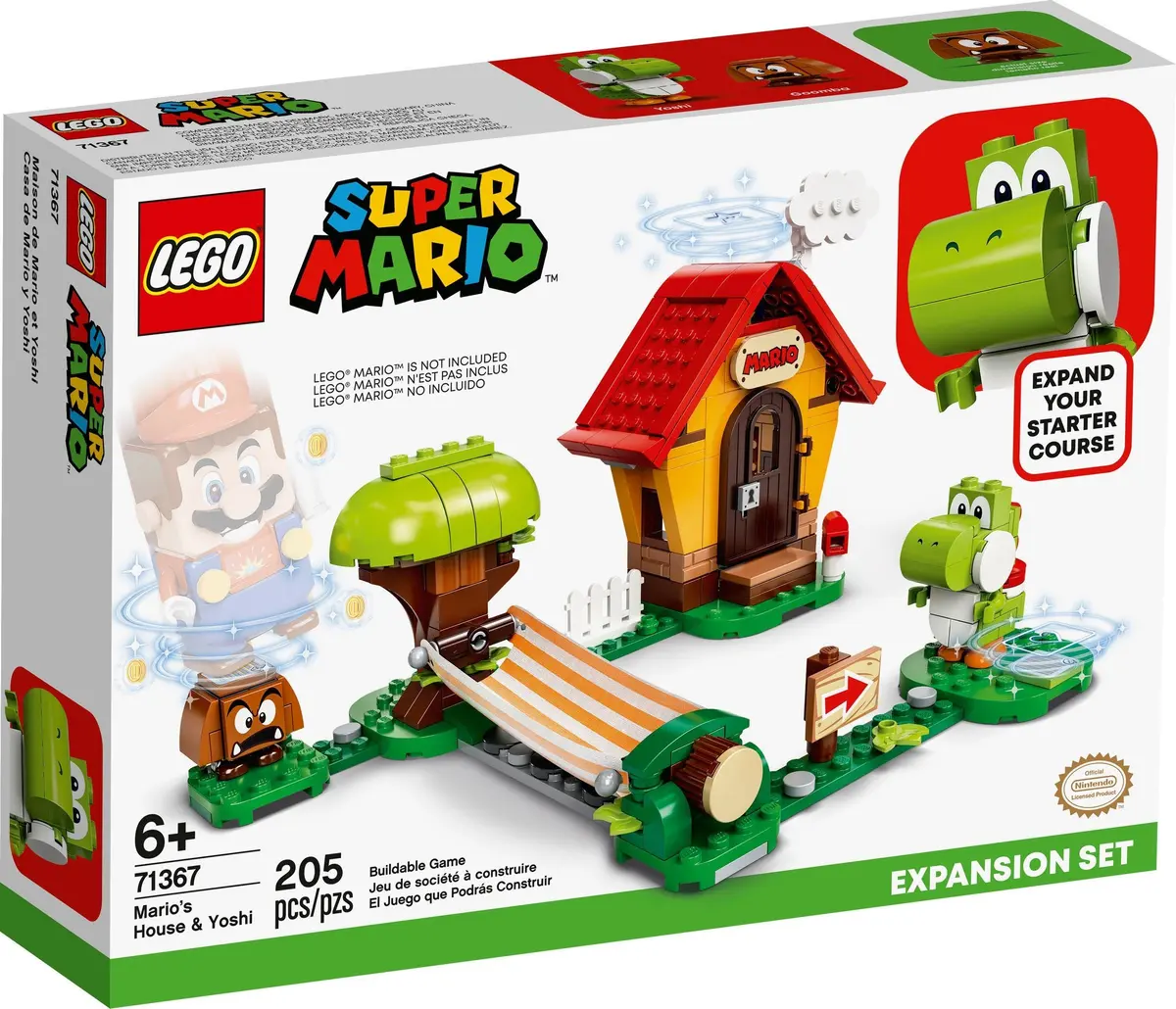 LEGO Super Mario 71367 Mario's House & Yoshi set, image 2