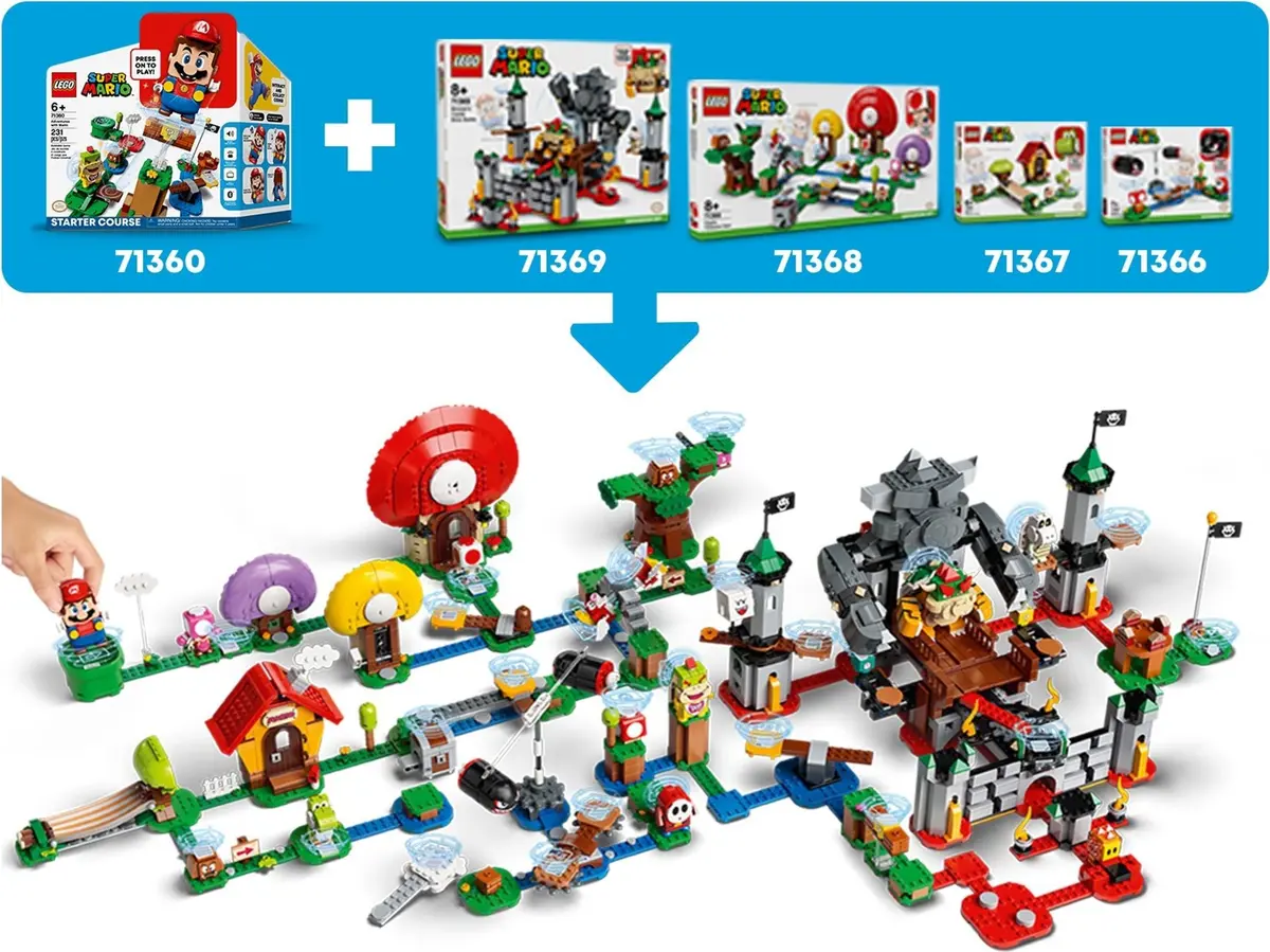 LEGO Super Mario 71367 Mario's House & Yoshi set, image 6