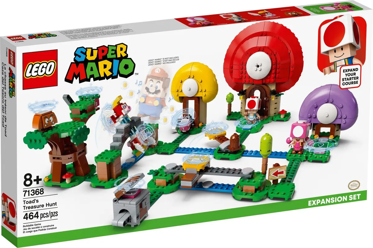 LEGO Super Mario 71368 Toad's Treasure Hunt set, image 2