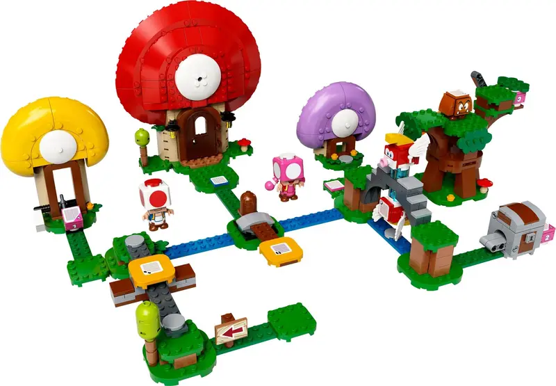 LEGO Super Mario 71368 Toad's Treasure Hunt set