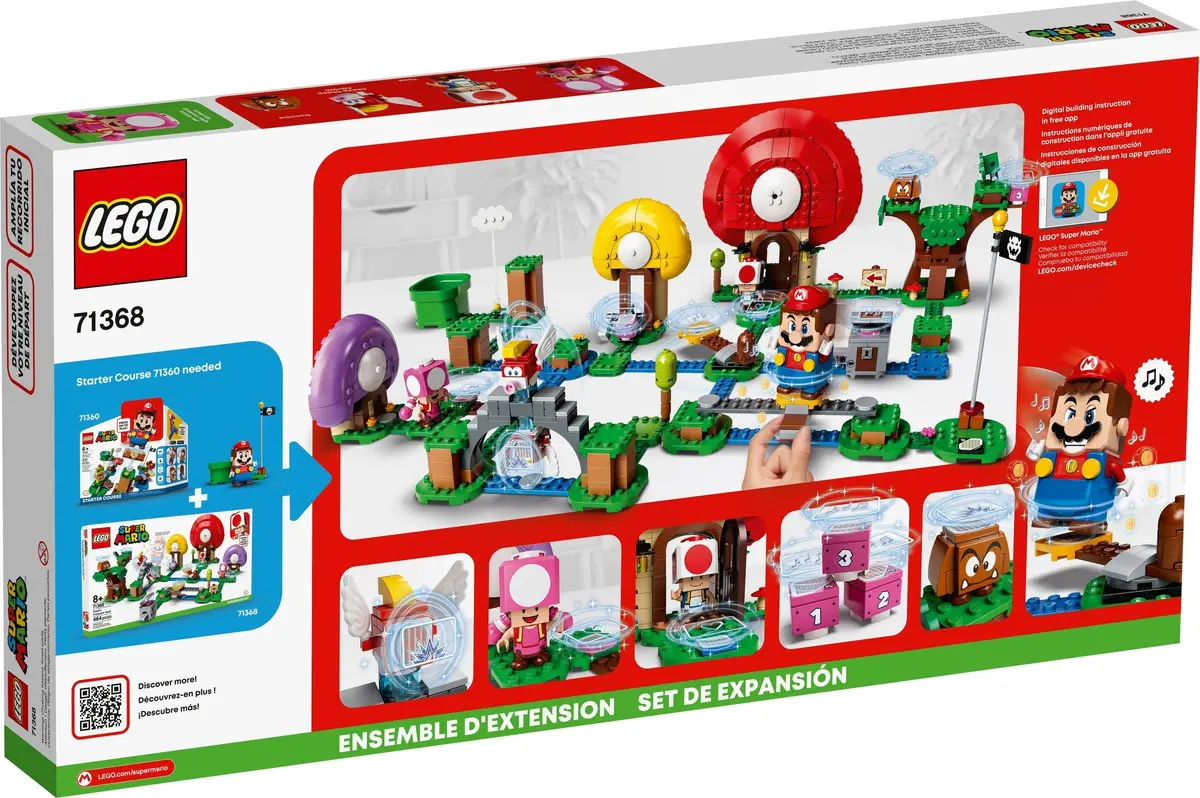 LEGO Super Mario 71368 Toad's Treasure Hunt set, image 7