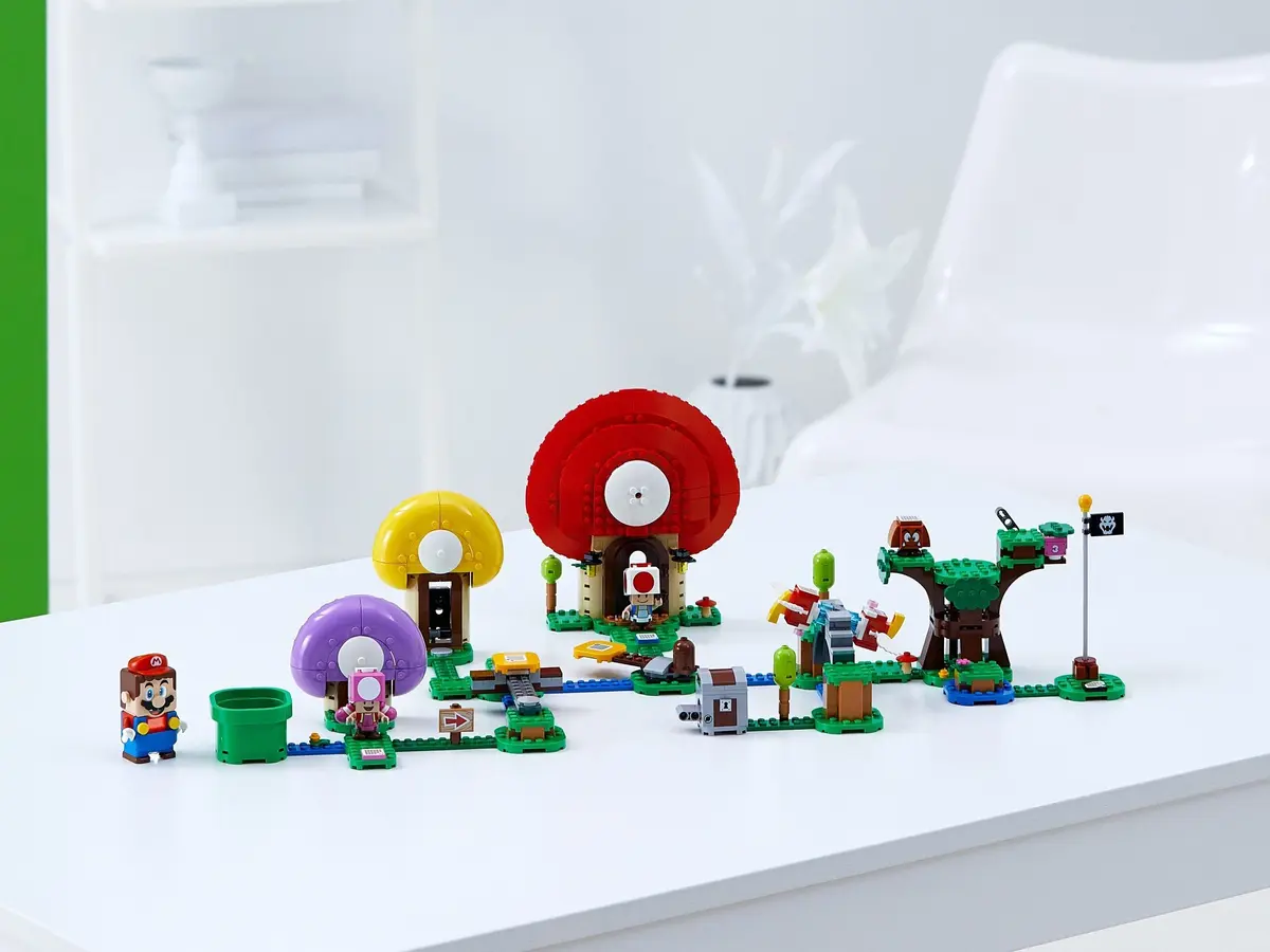 LEGO Super Mario 71368 Toad's Treasure Hunt set, image 4