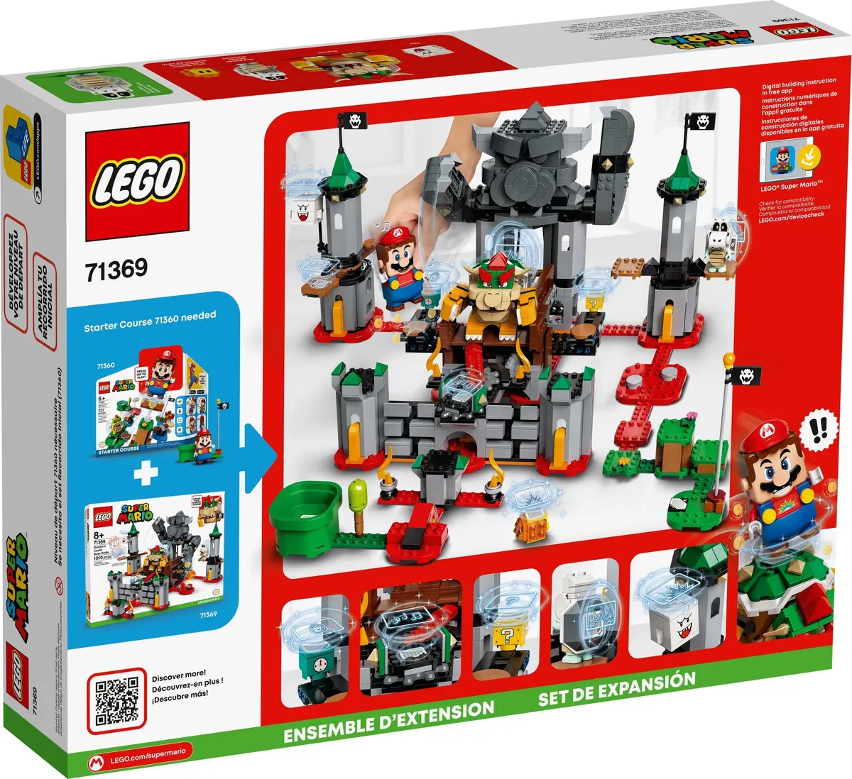 LEGO Super Mario 71369 Bowser's Castle Boss Battle set, image 7