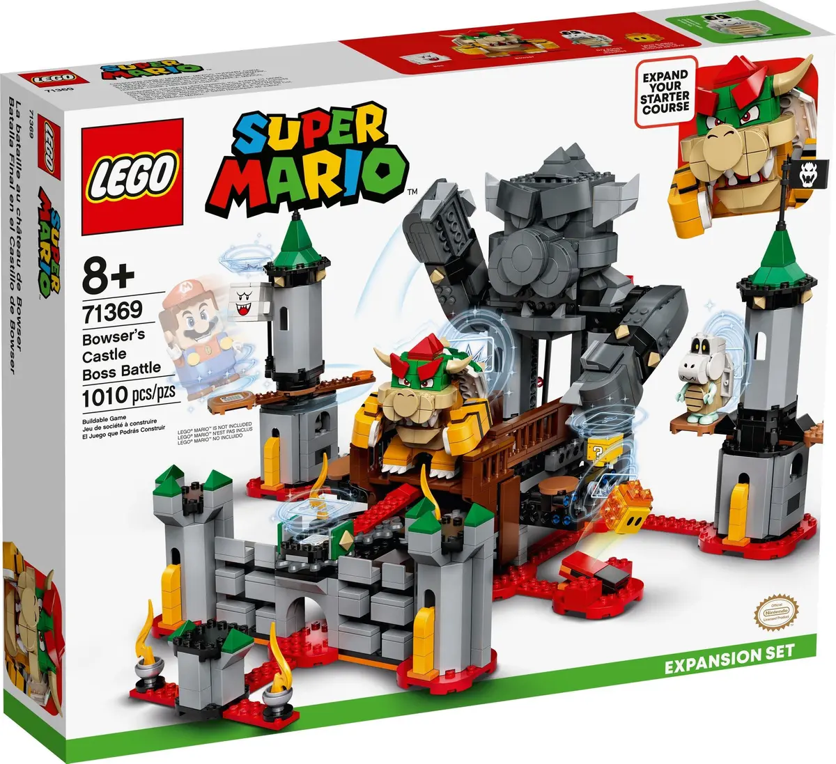 LEGO Super Mario 71369 Bowser's Castle Boss Battle set, image 2