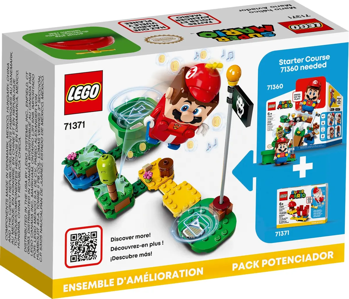 LEGO Super Mario 71371 Propeller Mario Power-Up Pack set, image 8