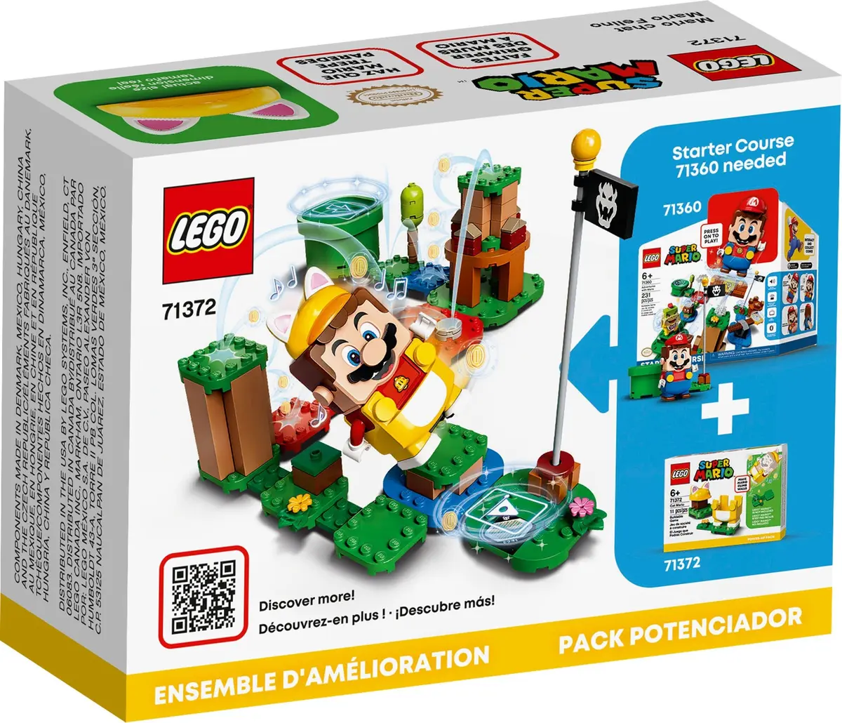 LEGO Super Mario 71372 Cat Mario Power-Up Pack set, image 8